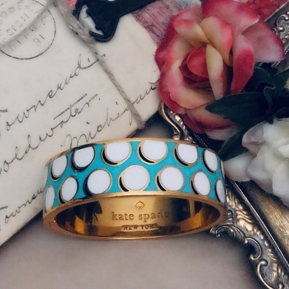 KATE SPADE • On The Ball Idiom Bangle Bracelet - Picture 8 of 9